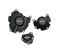 TianChuangs Protection De Carter De Moteur Couvercle Moteur D'alternateur Moto Protecteur Boîtier for Yamaha MT-10 MT10 FZ10 2015 - 2023 Carter Allumage pour Moto(1 Set-Black)