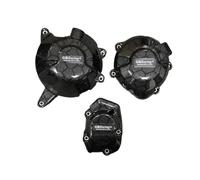 TianChuangs Protection De Carter De Moteur Couvercle Moteur Moto Automobile Kawasaki Z900 2017 - 2023 Ensemble Protection Couvercle De Moteur Secondaire Carter Allumage pour Moto(Honeycomb Texture)