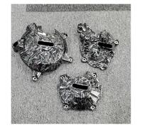 TianChuangs Protection De Carter De Moteur Ensemble Couvercles Protection Moteur Pièces Motocross for Kawasaki ZX6R 2007-2008 2009-2012 ZX-6R 636 2013-2024 Carter Allumage pour Moto(Forging Lines)