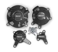 TianChuangs Protection De Carter De Moteur Ensembles Protection D'alternateur Moto, pour Yamaha MT-09 FZ-09 Tracer Scrambler 2014-2020 XSR900 2015-2020 Carter Allumage pour Moto (Color : Carbon-Look)