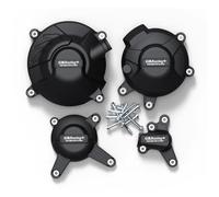 TianChuangs Protection De Carter De Moteur Ensembles Protection D'alternateur Moto, pour Yamaha MT-09 FZ-09 Tracer Scrambler 2014-2020 XSR900 2015-2020 Carter Allumage pour Moto (Color : One Set)