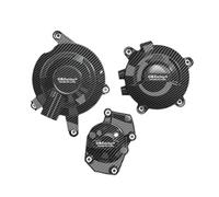 TianChuangs Protection De Carter De Moteur for Triumph Daytona 675R 2013-2016 Street Triple 765 (S, R, RS) Daytona Moto2 765 2017-2023 Protection Moteur Moto Carter Allumage pour Moto(1 Set-CF)
