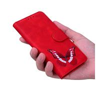 TIANCI Coque pour Nokia 4.2, Butterfly Peint, Style Simple Housse, Portefeuille de Cartes Case Flip Protection Étui pour Nokia 4.2 Coque Cuir PU