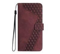 TIANCI Coque pour ZTE Nubia Air 5G, Motif [7] Texture à Carreaux, Housse Portefeuille Cuir PU de Haute Qualité, Flip Étui pour ZTE Nubia Air 5G