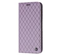 TIANCI Coque pour ZTE Nubia Air 5G, [Texture de Grille PU Leather] + [Décoration Ronde Exquise] Housse Portefeuille, Étui pour ZTE Nubia Air 5G Coque