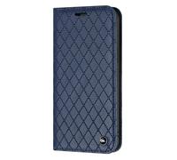 TIANCI Coque pour ZTE Nubia Air 5G, [Texture de Grille PU Leather] + [Décoration Ronde Exquise] Housse Portefeuille, Étui pour ZTE Nubia Air 5G Coque