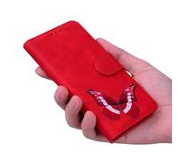 TIANCI pour OnePlus Ace 5 Racing Coque Cuir PU, Butterfly Peint, Style Simple Housse, Portefeuille de Cartes Case Flip Protection Étui pour OnePlus Ace 5 Racing