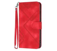 TIANCI pour Oukitel C51 Coque, Étui en Motif de Ligne Portefeuille Oukitel C51 Housse