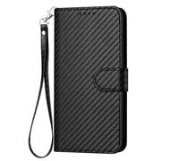TIANCI pour TCL 50 Pro NxtPaper Coque, Cuir PU avec Motif en Fibre de Carbone TCL 50 Pro NxtPaper Housse