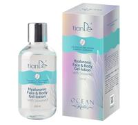 TianDe Lotion gel à l'acide hyaluronique pour le visage et le corps avec algues, chlorelle et laminaria, 220 ml