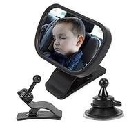 Tiandeng Miroir de Voiture pour bébé - Siège Face au Pare-Brise - Miroir de bébé de rétroviseur intérieur Automobile incassable, siège arrière de bébé de Miroir de Voiture sûr à Grand Angle