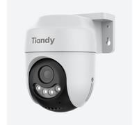 Tiandy Caméra de surveillance H653K pour sécurité domestique, surveillance à rotation et inclinaison 360°, sans angle mort, Wi-Fi 2,4 GHz, détection gratuite des personnes/véhicules, stockage sur cart