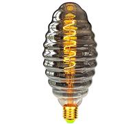 TIANFAN Ampoule LED φ95mm Pupa ancienne ampoule 4w réglable en spirale Edison 220-240V E27 ampoule décorative spéciale Fumée