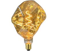 TIANFAN Ampoule LED G150 Pierre ancienne ampoule 4w réglable en spirale ampoule Edison 220-240V E27 ampoule décorative spéciale Or