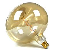 TIANFAN Ampoule LED vintage φ220 mm Ampoule Edison géante 4 W Dimmable LED Spécialité Ampoule décorative 220-240 V E27 (Golden)