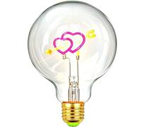 TIANFAN Ampoule Led Vintage G95 3W Flèche de Cupidon Dimmable 220-240V E27 Edison Style Ampoule Décorative ampoule de lampe de table