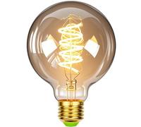 TIANFAN Ampoules Led Ampoule Vintage 4W Dimmable 220 / 240V E27 Edison Ampoule à Filament Led Spécialité Décorative Ligth Ampoule Chaleur Lueur (G95 Spiral Golden)