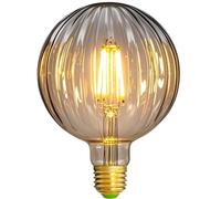 TIANFAN Ampoules LED vintage 4 W 2700 K Blanc chaud 220/240 V Culot Edison E27 Ampoule décorative (G125 Pastèque)
