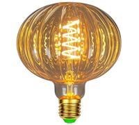 TIANFAN Ampoules LED vintage 4 W à intensité variable - Forme irrégulière - 220/240 V - Vis Edison E27 - Spécialité - Ampoule décorative antique (Citrouille)