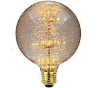 TIANFAN Led Ampoule Vintage RGB Feu D'artifice Edison Ampoule 3W 220/240V E27 Ampoule Décorative (G125)