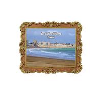 Tianfulai Les Sables d'Olonne France Aimant de Réfrigérateur 3D Souvenir de Voyage Décoration Réfrigérateur Autocollant Magnétique Craft Collection, LSOFGUOZL41