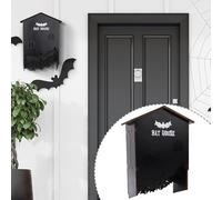 TianfuSpanda Maison pour Chauves-Souris en Bois, abri extérieur résistant aux intempéries à 3 Chambres pour Montage dans Le Jardin et Les Arbres, Habitat sûr pour Les mammifères