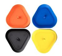 Tiangulaire Carrier-LOT De 4 Titulaires De Cartes De Poker | Support De Table Compact Triangulaire Compact Pour Le Poker Idéal Pour Les Soirées Avec Des Amis Ou Des Adolescents Adultes Soirées Avec