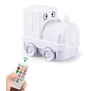 Tianhaixing Veilleuse Enfant Lampe Train Silicone Souple Lampe Chevet 9 Couleurs Rechargeable Télécommande LED Veilleuse pour Cadeau Noël/Bureau/Chambre à Coucher/Salon/Extérieur
