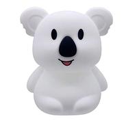 Tianhaixing Veilleuse Enfants, Rechargeable Bébé LED Veilleuse avec Silicone Souple Koala Forme Mignonne & RGB Multicolore Conception Compatible Télécommande et Tactile Dimmable