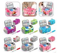 TIANHENGMart Étui de rangement de protection pour Tikes Story pour Dream Machine Starter Set Tissu non tissé pour jouer audio et livres sécurisés pour tout-petits, bleu