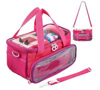 TIANHENGMart Étui de transport élégant et portable pour ensemble Toniebox Protégez vos jouets musicaux lors de vos déplacements, rose