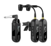 TIANHENGMart Système de micro pour saxophone offrant une liberté de mouvement avec une portée sans fil fiable de 30,5 m (1 à 2)