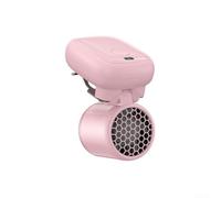 TIANHENGMart Ventilateur de bureau à 3 vitesses avec couvercle en maille | Clip mains libres, se fixe aux chapeaux ou sacs à dos, batterie 1200 mAh, idéal pour le golf, le cyclisme et l'agriculture