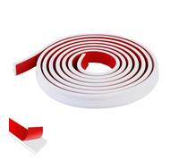 TIANLIN 40 mm X 5 m Moulure Adhesive, Blanc Moulure Flexible, TPE Corniche Plafond, Peut être Coupé et Plié, Convient pour Les Chambres, Les Salles de Bains et Les Cuisines