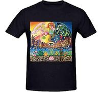 Tianming The Incredible String Band The 5000 Spirits Or The Layers of The Onion Men T Shirt Graphic Short Sleeve Top Tees Black XXL
