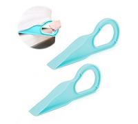 TIANNAIT Lot de 2 élévateurs de matelas, rehausseurs ergonomiques pour matelas domestique, outil de matelas pour remplacement rapide du drap de lit (cyan)
