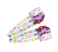 TIANQUXNGI 1 paire de barrettes à cheveux tendance et confortables pour fête d'anniversaire d'enfant