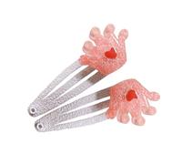 TIANQUXNGI 1 paire de barrettes à cheveux tendance et confortables pour fête d'anniversaire d'enfant