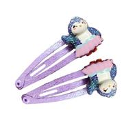 TIANQUXNGI 1 paire de barrettes à cheveux tendance et confortables pour fête d'anniversaire d'enfant
