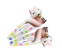 TIANQUXNGI 1 paire de barrettes à cheveux tendance et confortables pour fête d'anniversaire d'enfant