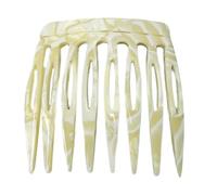 TIANQUXNGI 1 peigne à cheveux avec finition en acétate, accessoire de cheveux pour femme