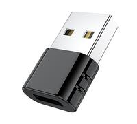 TIANQUXNGI Adaptateur USB C femelle vers USB mâle USB de type C vers USB 2.0 pour ordinateur portable, PC, clavier 480 Mbps