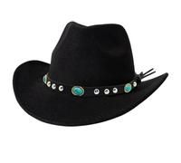 TIANQUXNGI Chapeau western country chapeaux pour femmes hommes adultes cowgirl fête à thème