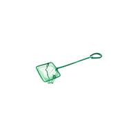 TIANQUXNGI Épuisette de 10,2 cm pour aquarium - Maille fine - Vert - Pour petits aquariums - Filet de capture confortable