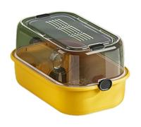 TIANQUXNGI Grande cage pour hamsters avec couvercle ventilé transparent pour chinchillas et guinéas