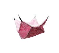 TIANQUXNGI Hamac double couche pour hamster, petit animal domestique, lit planeur, hamac à suspendre pour rat, chinchilla perroquet, cochon d'Inde, rat