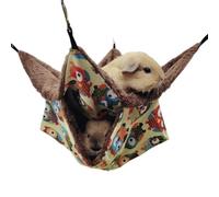 TIANQUXNGI Hamster Hamac double couche pour petit animal domestique en peluche chaude pour hamster