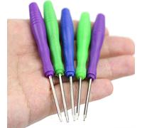 TIANQUXNGI Jeu de tournevis 5 en 1, tête cruciforme, idéal pour l'électronique, les meubles, l'amélioration de la maison