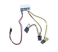 TIANQUXNGI Module d'alimentation silencieux 260 W DC12 V, 24 broches à brancher directement sur le circuit imprimé pour améliorer les performances du PC