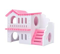TIANQUXNGI Niche en bois pour hamster, rat, souris, niche pour hamster, jouet en bois, décoration pour chinchilla